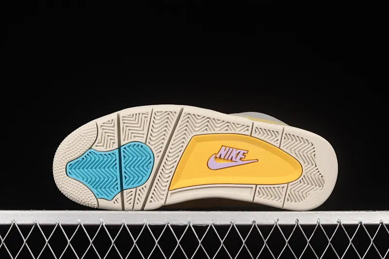 All categories Air Jordan Jordan series basketball shoes Air Jordan 4 foreign trade version Air Jordan 4 Retro SP AJ4 Joe 4 joint yellow and purple desert DJ5718-300